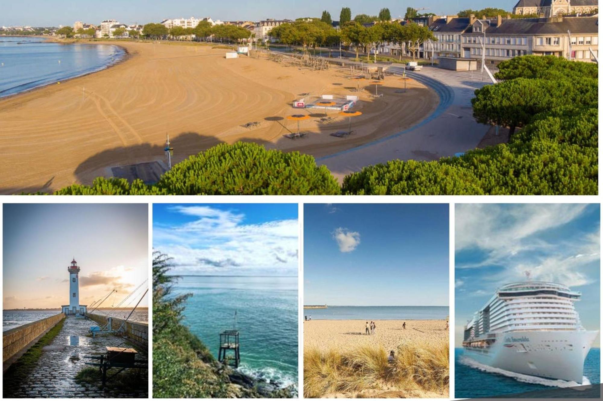 La Deferlante - Hyper Centre - Parking Prive - 300 M Plage Saint-Nazaire  Exterior foto
